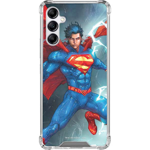 DC Comics Superman Elements Galaxy A15 5G Clear Case